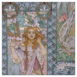Alphonse Maria Mucha – Jugendstil Art nouveau DIY Tyg