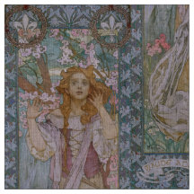 Alphonse Maria Mucha – Jugendstil Art nouveau DIY