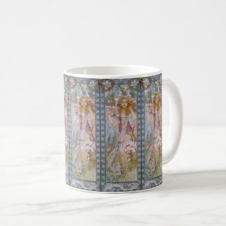 Alphonse Maria Mucha – Jugendstil Art nouveau Kaffemugg