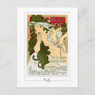 Alphonse Mucha #115 - Finkonstkort Vykort