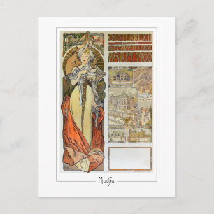 Alphonse Mucha #128 - Fin Art-vykort Vykort