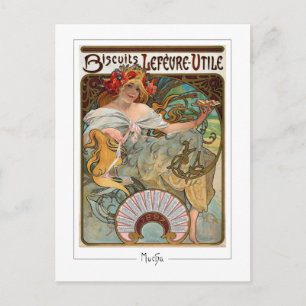 Alphonse Mucha #129 - Fin Art-vykort Vykort