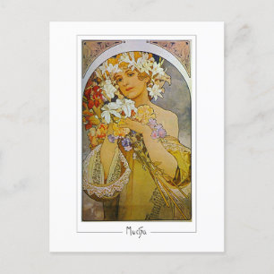 Alphonse Mucha #142 - Fin Art-vykort Vykort