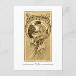 Alphonse Mucha #161 - Fin Art-vykort Vykort