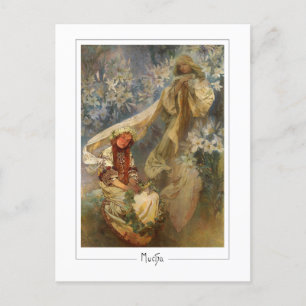 Alphonse Mucha #165 - Fin Art-vykort Vykort