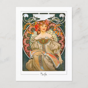 Alphonse Mucha #214 - Fin Art-vykort Vykort
