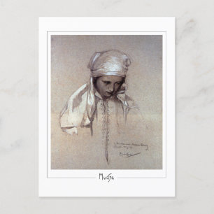 Alphonse Mucha #261 - Finkonstkort Vykort