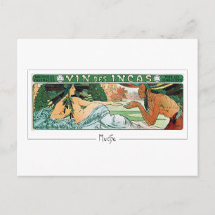 Alphonse Mucha #273 - Finkonstpostkort Vykort