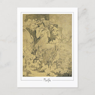 Alphonse Mucha #285 - Fin Art-vykort Vykort