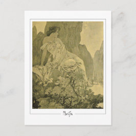 Alphonse Mucha #335 - Finkonstkort Vykort