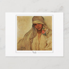 Alphonse Mucha #343 - Finkonstpostkort Vykort