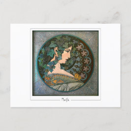 Alphonse Mucha #370 - Fin Art-vykort Vykort
