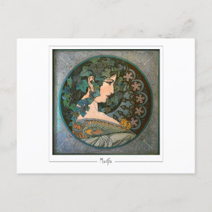 Alphonse Mucha #370 - Fin Art-vykort Vykort