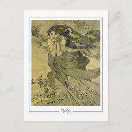 Alphonse Mucha #412 - Finkonstkort Vykort