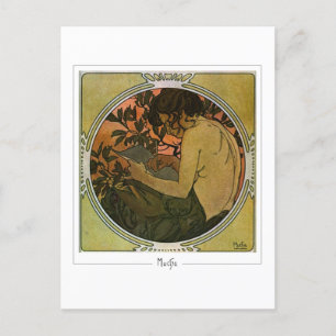 Alphonse Mucha #41 - Fin Art-vykort Vykort