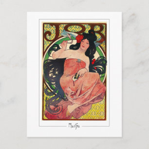 Alphonse Mucha #7 - Finkonstkort Vykort