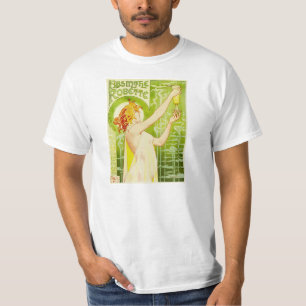 Alphonse Mucha AbsintheRobette T-tröja T Shirt