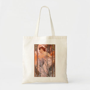 Alphonse Mucha aftonReverie Tygkasse