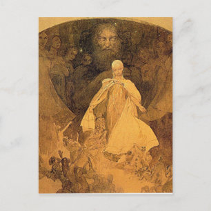 Alphonse Mucha: Ålder Vykort
