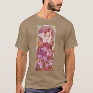 Alphonse Mucha Amethyst 2 T Shirt