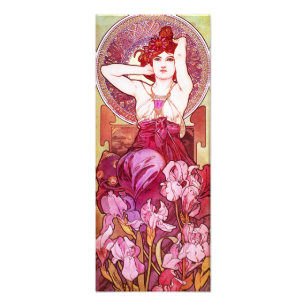 Alphonse Mucha Amethyst tryck