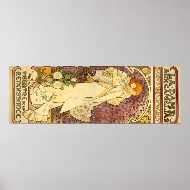 Alphonse Mucha Art Deco Poster (Framsidan)