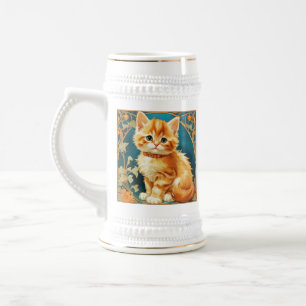 Alphonse Mucha Art nouveau Cat Sejdel