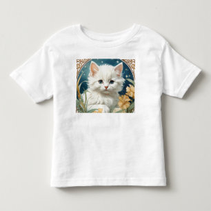 Alphonse Mucha Art nouveau Kitten T Shirt