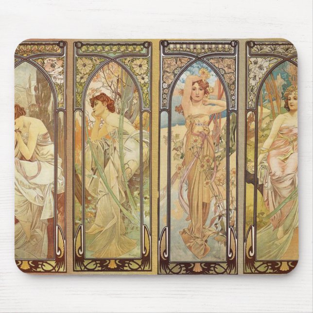Alphonse Mucha - Art nouveau Master Musmatta (Framsidan)
