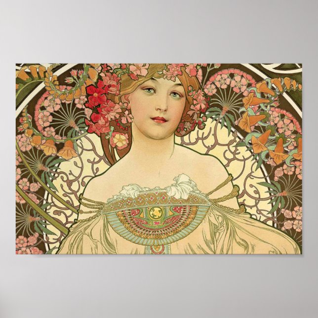 Alphonse Mucha - Art nouveau Master Poster (Framsidan)