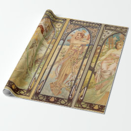 Alphonse Mucha - Art nouveau Master Presentpapper