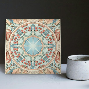 Alphonse Mucha Art nouveau Mix & Match Bernhardt Kakelplatta