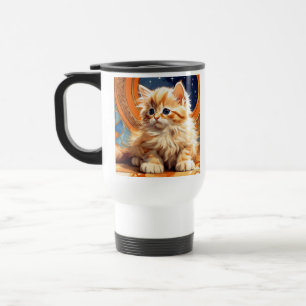 Alphonse Mucha Art nouveau Orange Cat Resemugg