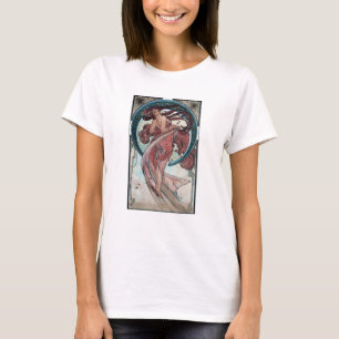 Alphonse Mucha Art nouveau T-Shirt