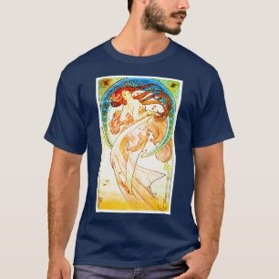Alphonse Mucha Art nouveau T Shirt