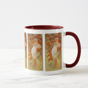 Alphonse Mucha - art nouveau - vår Mugg