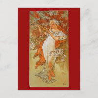 Alphonse Mucha - Art nouveau - Vår