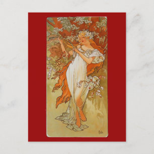 Alphonse Mucha - Art nouveau - Vår Vykort