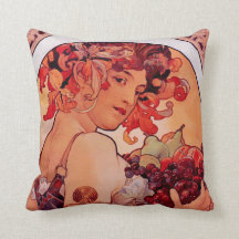 Alphonse Mucha,Art nouveau,vintage,frukt