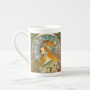 Alphonse Mucha Art nouveau Zodiac Benporslin Mugg