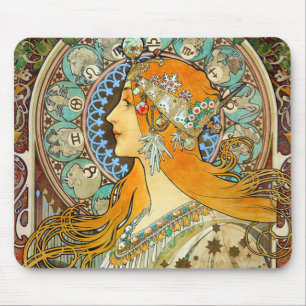 Alphonse Mucha Art nouveau Zodiac Musmatta