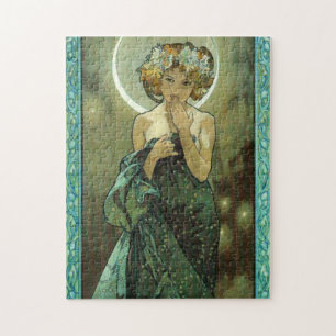 Alphonse Mucha Clair De Lune Förbrylla Pussel