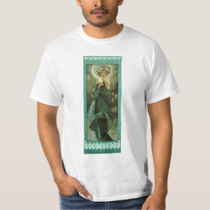 Alphonse Mucha Clair De Lune T-tröja T Shirt