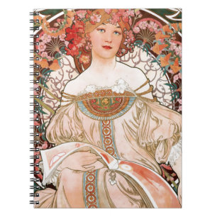 Alphonse Mucha: Dagdröm (Rêverie) Anteckningsbok
