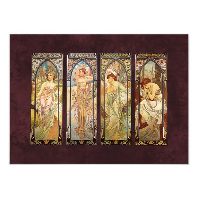 Alphonse Mucha, Dagens tider Fototryck (Framsidan)