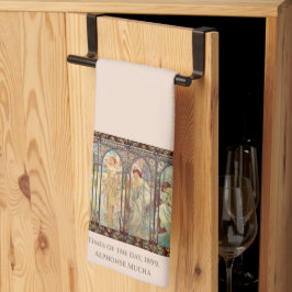 Alphonse Mucha - Dagens tider Kökshandduk