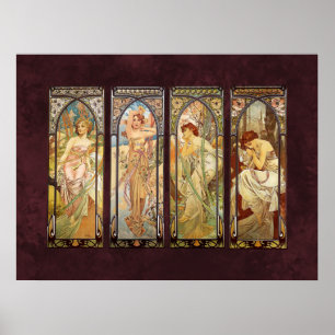 Alphonse Mucha, Dagens tider Poster