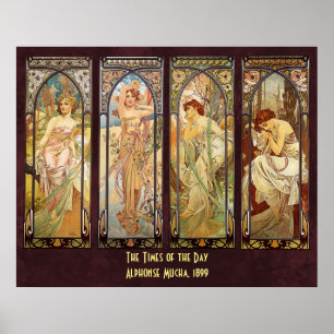 Alphonse Mucha, Dagens tider Poster