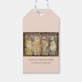 Alphonse Mucha - Dagens tider Presentetikett