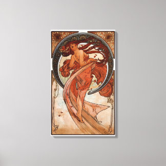 Alphonse Mucha Dance Canvastryck